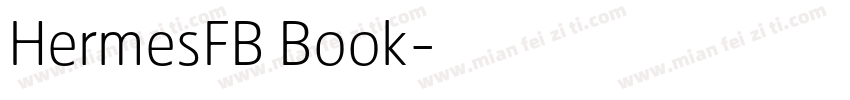 HermesFB Book字体转换